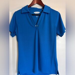 ⛳️ Pebble Beach Women's Royal Blue Button Down Polo